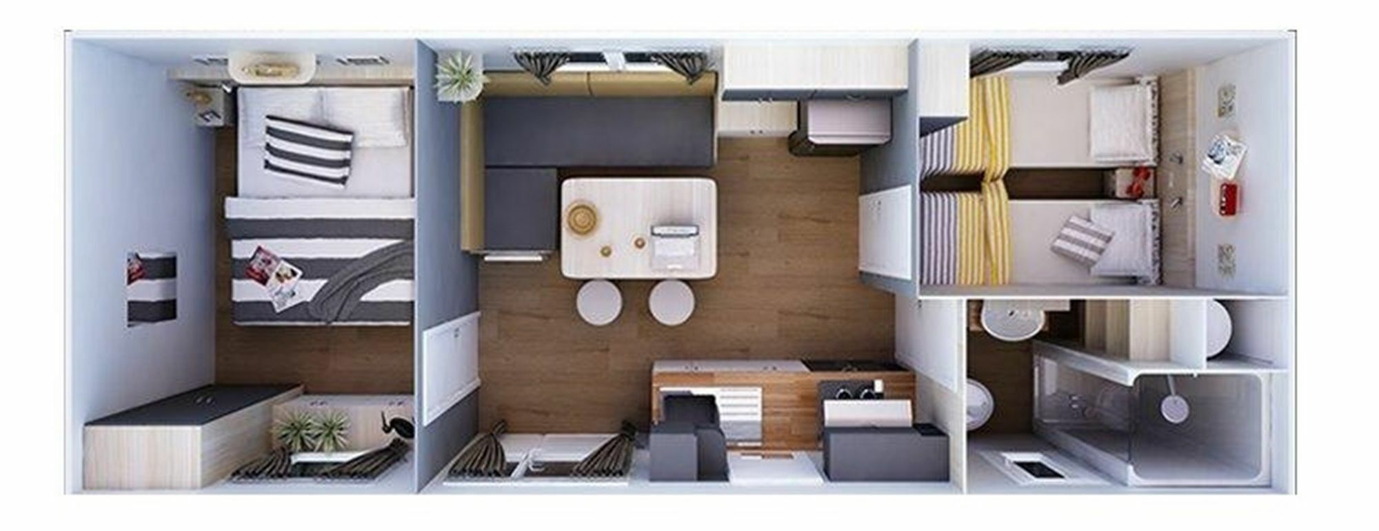 Mobile Homes Peros Zaton  Bagian luar foto